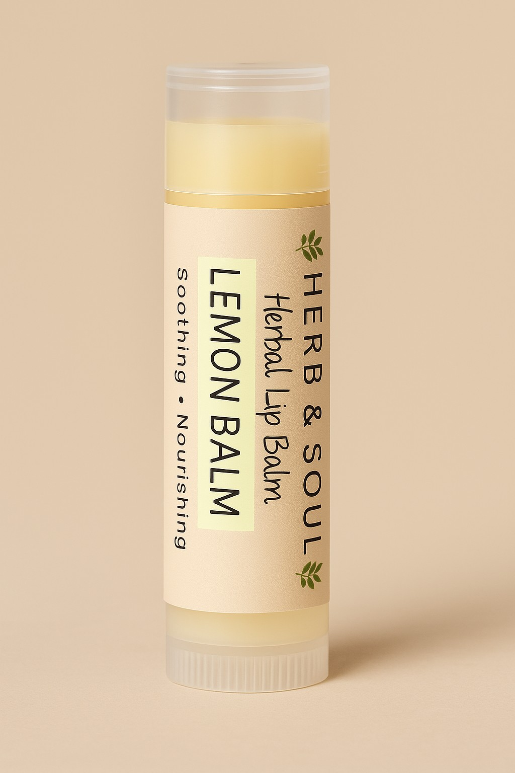 Lemon Balm Herbal Infused Lip Balm