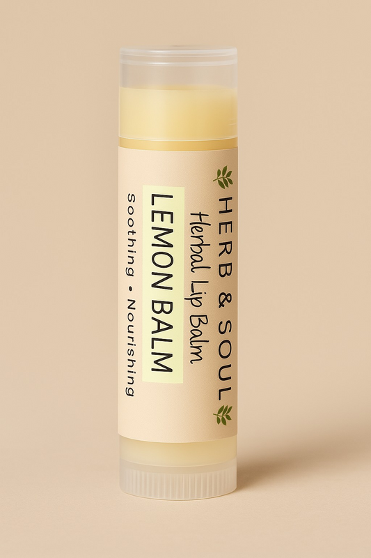 Lemon Balm Herbal Infused Lip Balm