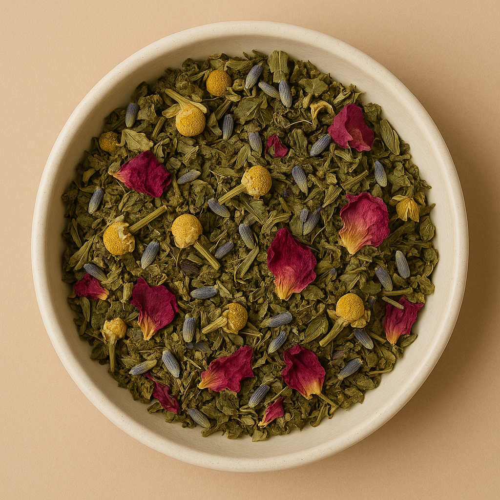 Sweet Dreams Loose Leaf Tea in a Bowl